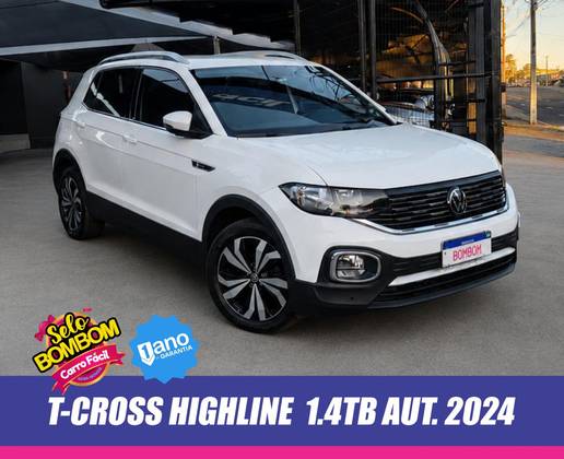 VOLKSWAGEN T-CROSS 1.4 250 TSI TOTAL FLEX HIGHLINE AUTOMÁTICO VOLKSWAGEN T-CROSS 1.4 250 TSI TOTAL FLEX HIGHLINE AUTOMÁTICO